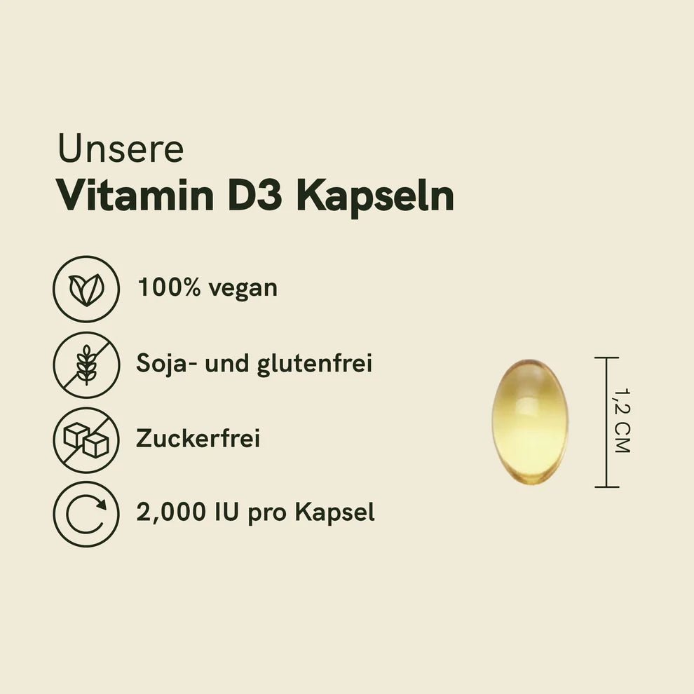 Vitamin D3 Kapseln Supplements - Hanfify