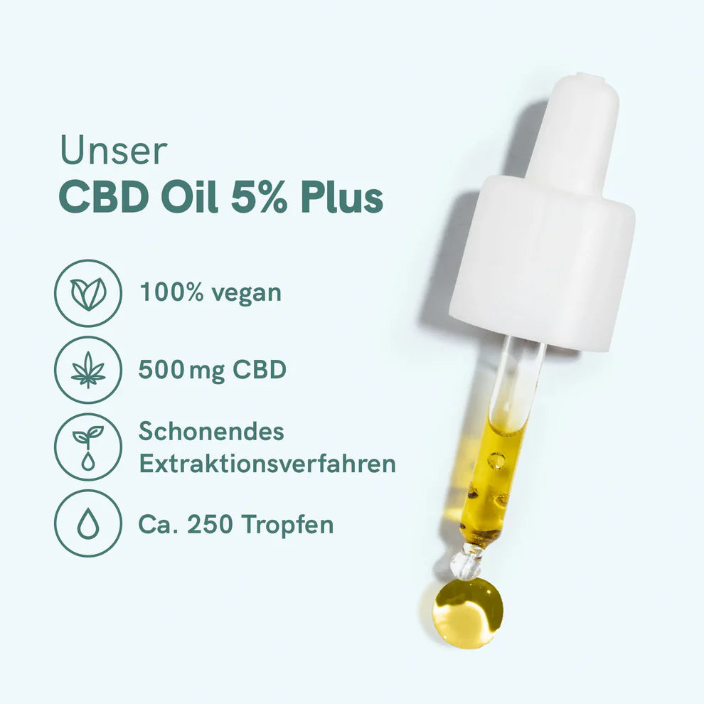 3FÜR2: CBD Öl Plus (5%)