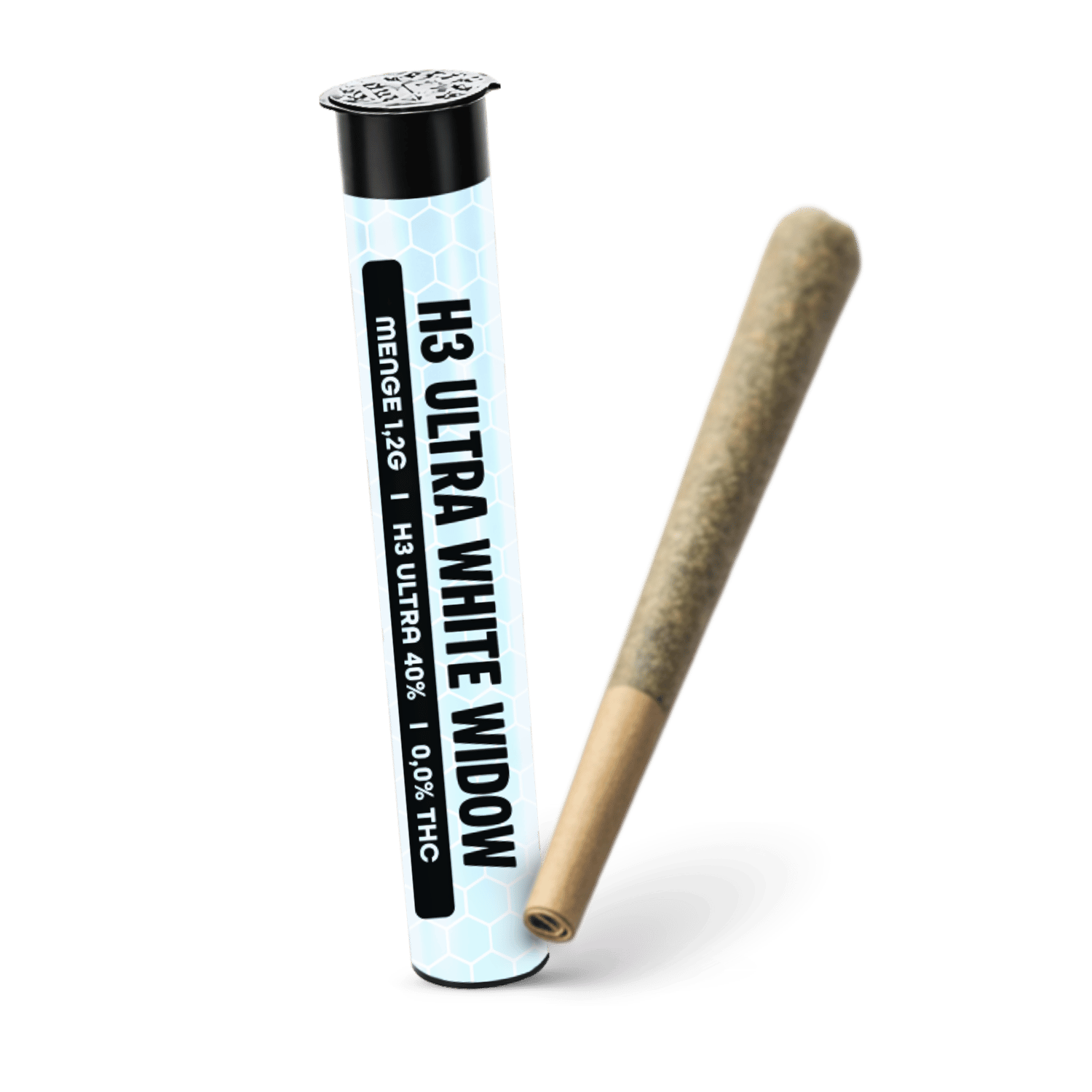 White Widow Preroll - H3 Ultra Joints - Hanfify