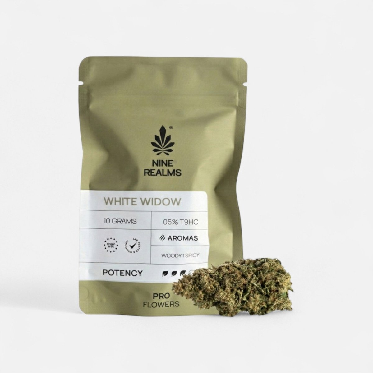 WHITE WIDOW x 5% Blüten 10G - Hanfify