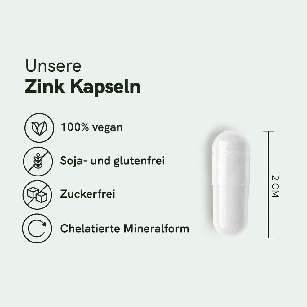 Zink Kapseln Supplements - Hanfify