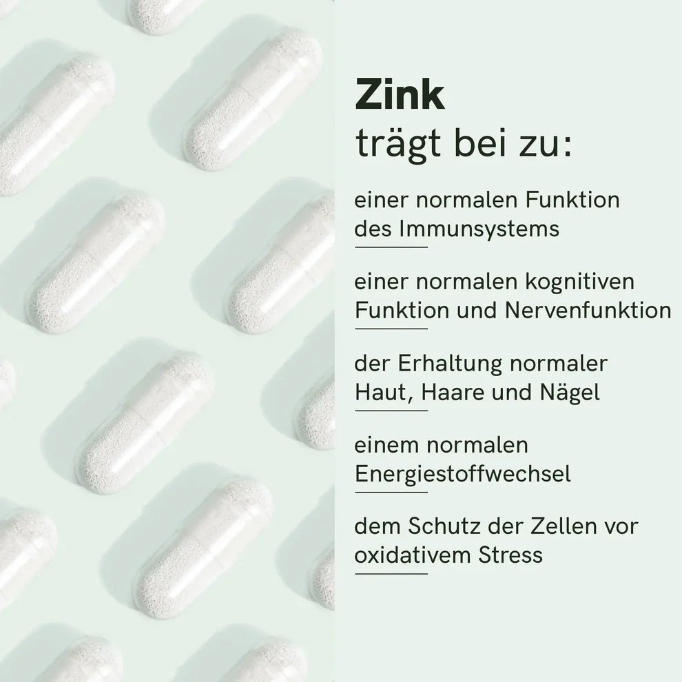 Zink Kapseln Supplements - Hanfify